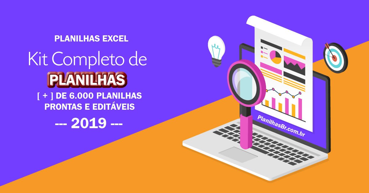 Planilhas Excel Prontas e Editáveis Br