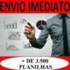 kit com mais de 3500 planilhas
