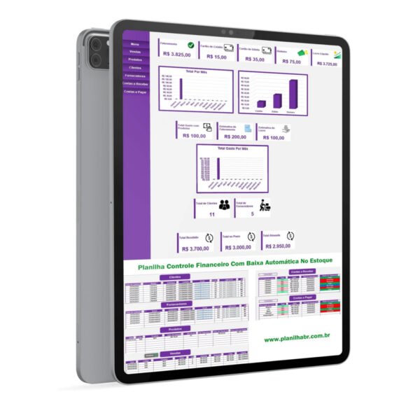 planilha excel financeira