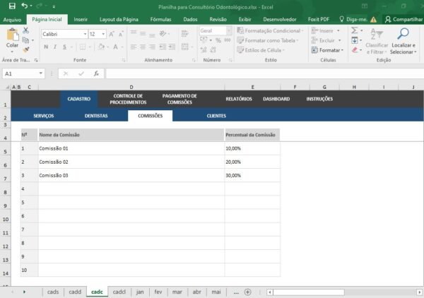 Planilha Excel para Dentista - Image 5