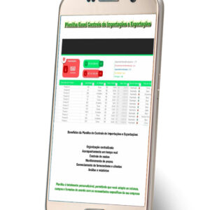 Planilha Excel Controle De Importa es E Exporta es Planilhas Excel