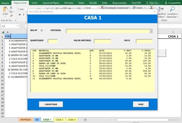 Planilhas Excel Orçamentos de Obras - Image 25
