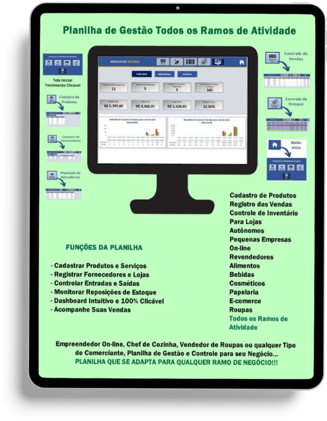 Planilha Lotofácil - Planilha Pronta para usar - Planilhas Prontas