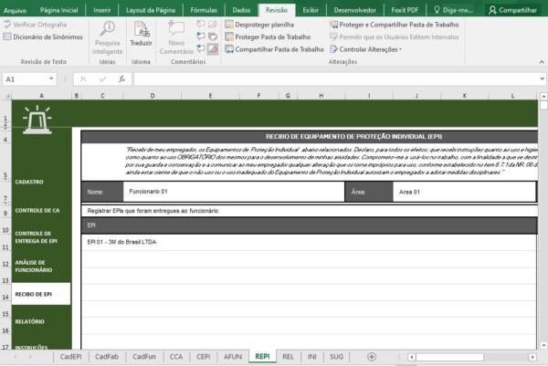 Planilha Excel Controle de Epi - Image 11