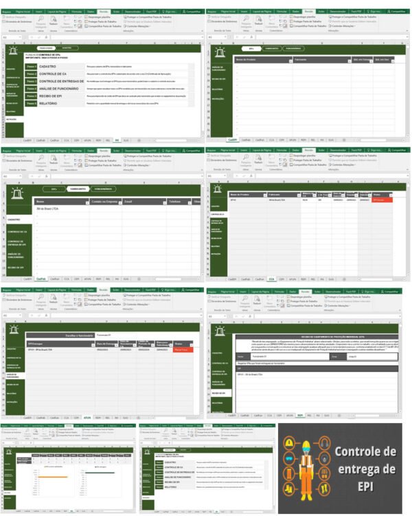 Planilha Excel Controle de Epi - Image 4
