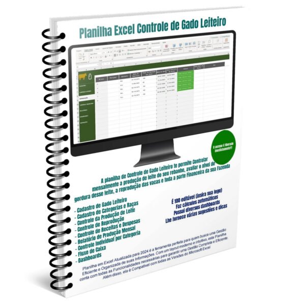 Planilha Excel Controle de Gado Leiteiro - Imagem 13