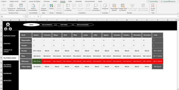 Planilha CRM Cadastro de Clientes em Excel - Image 9