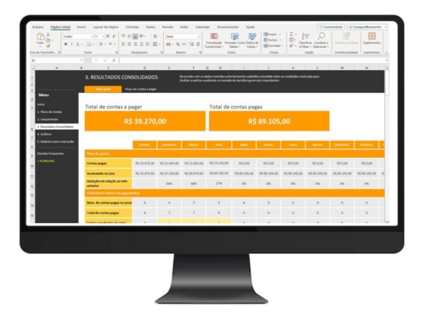 Planilha Excel de Contas a Pagar - Image 9