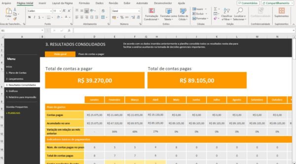 Planilha Excel de Contas a Pagar - Image 10