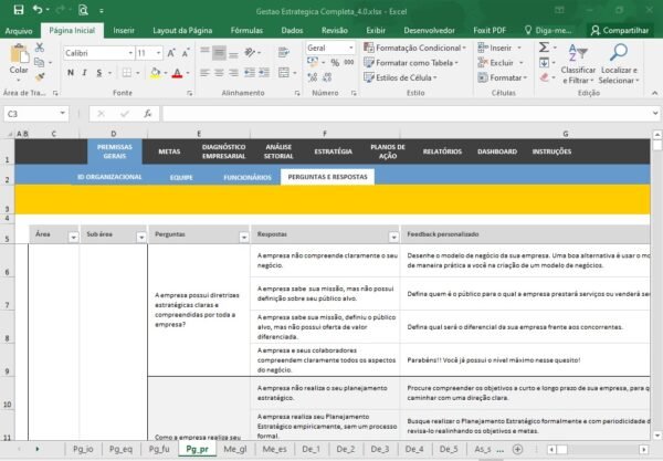 Planilha Gestão Estratégica Completa - Imagem 14