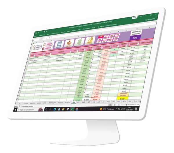Planilha Excel Sorveteria - Image 12
