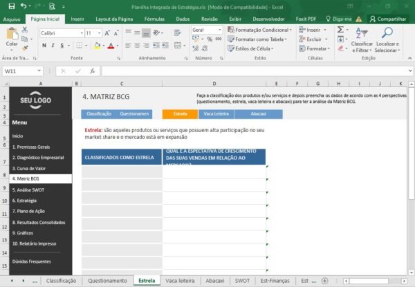 Planilha Integrada de Estratégia - Imagem 14