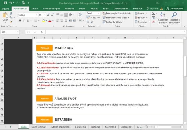Planilha Integrada de Estratégia - Imagem 24