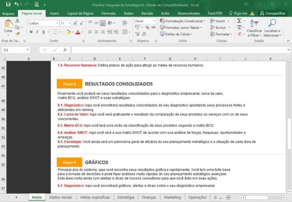 Planilha Integrada de Estratégia - Imagem 26