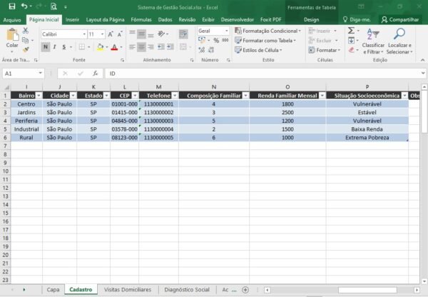 Planilha para Assistente Social - Imagem 4