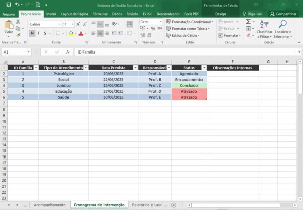 Planilha para Assistente Social - Imagem 10
