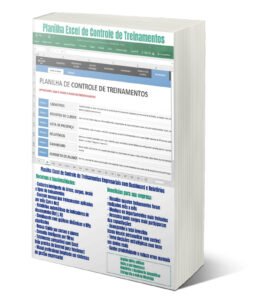 Planilha Excel de Controle de Treinamentos