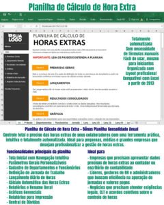 Planilha de Cálculo de Hora Extra