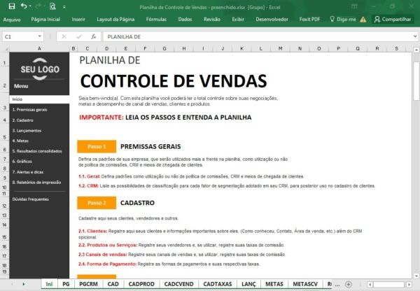 Planilha de Controle de Vendas - Imagem 23