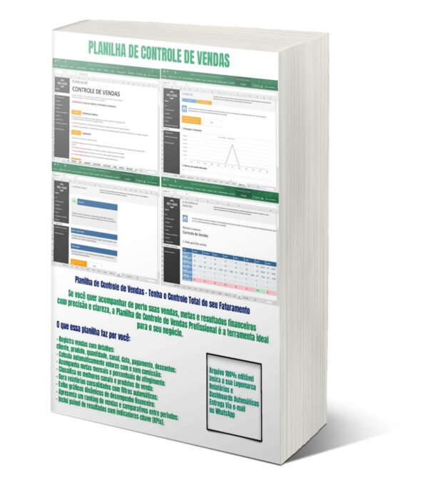 Planilha de Controle de Vendas