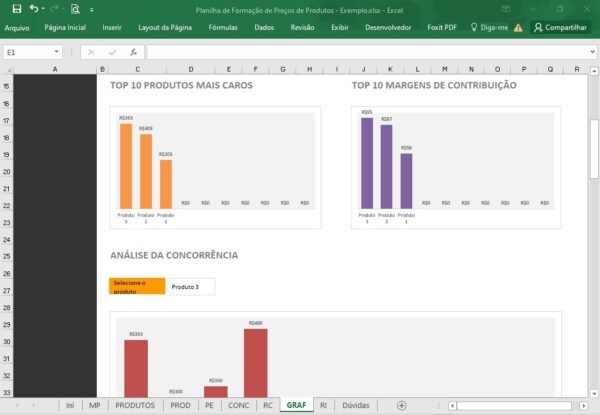 Planilha de Formação de Preços de Produtos - Imagem 6